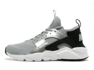 Nike Huarache Plateadas y Negras
