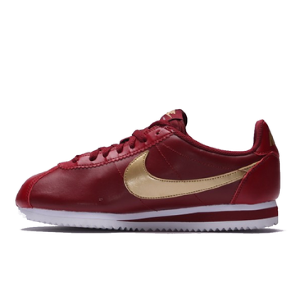 Nike Cortez Classic de piel Granates