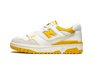 New Balance 550 Sea Salt Varsity Gold