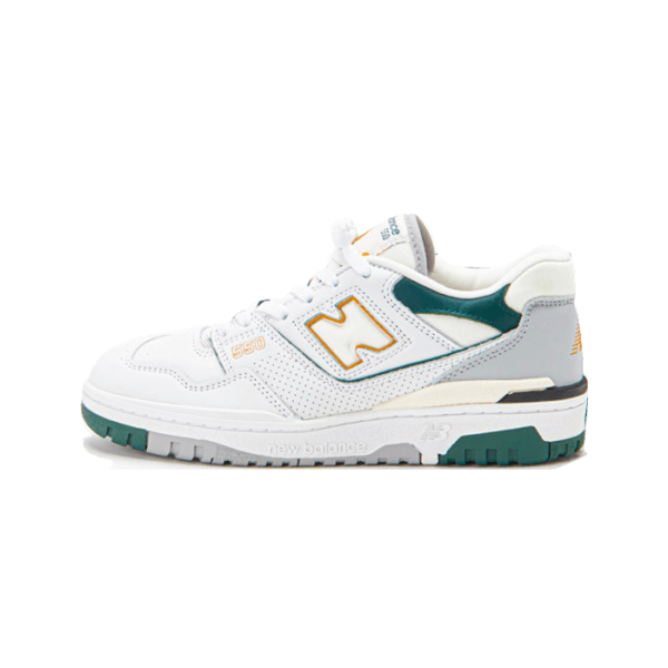 New Balance 550 White Nightwatch Green