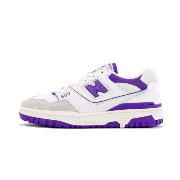 New Balance 550 White Purple