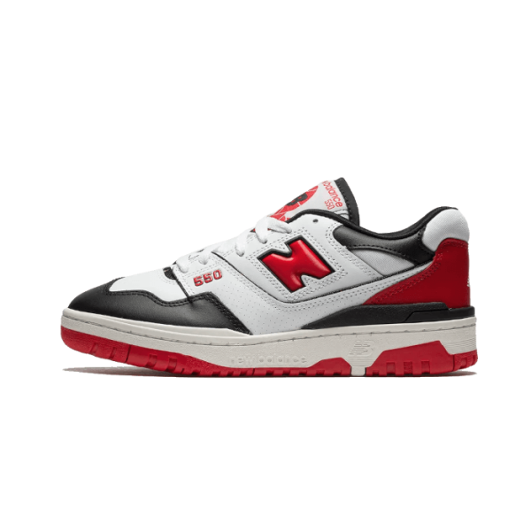 New Balance 550 White Red Black