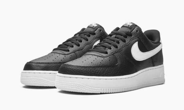 Nike Air Force 1 07 Black White - Imagen 2