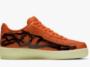 Nike Air Force 1 Skeleton Orange