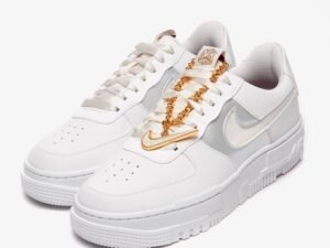 Nike Air Force 1 Pixel White Dark Beetroot