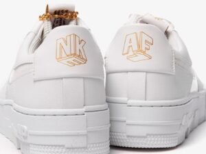 Nike Air Force 1 Pixel White Dark Beetroot