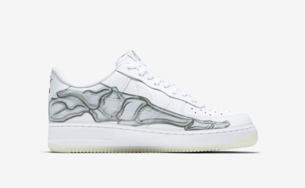 Nike Air Force 1 Skeleton White - Imagen 2