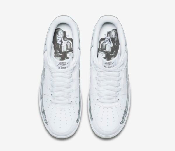 Nike Air Force 1 Skeleton White - Imagen 4