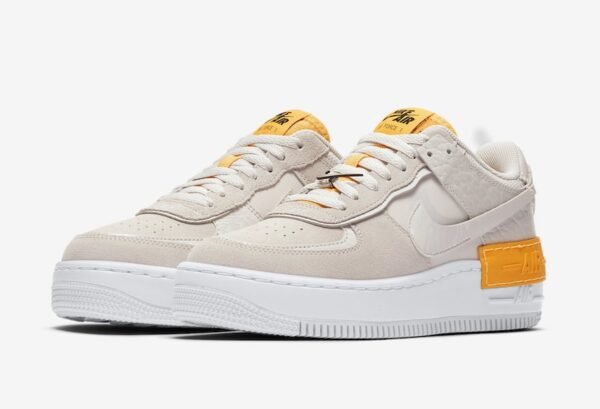 Nike Air Force Shadow Grey Laser Orange - Imagen 2