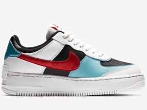 Nike Air Force Shadow White Black Red