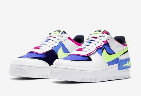 Nike Air Force Shadow White Blue - Imagen 3