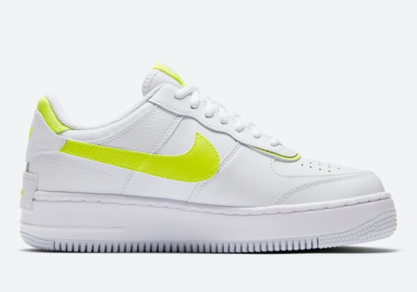 Nike Air Force Shadow White Volt - Imagen 2