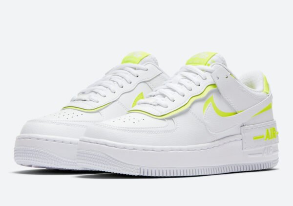 Nike Air Force Shadow White Volt - Imagen 3