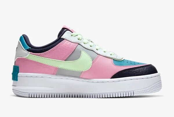 Nike Air Force Shadow Rosa Azul - Imagen 4