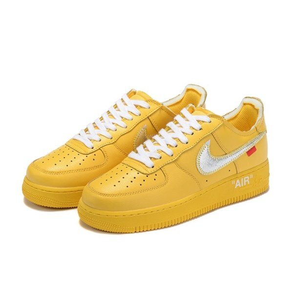 Nike Air Force X Off White 20 Mustard