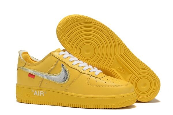 Nike Air Force X Off White 20 Mustard - Imagen 2