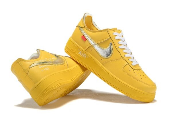 Nike Air Force X Off White 20 Mustard - Imagen 3