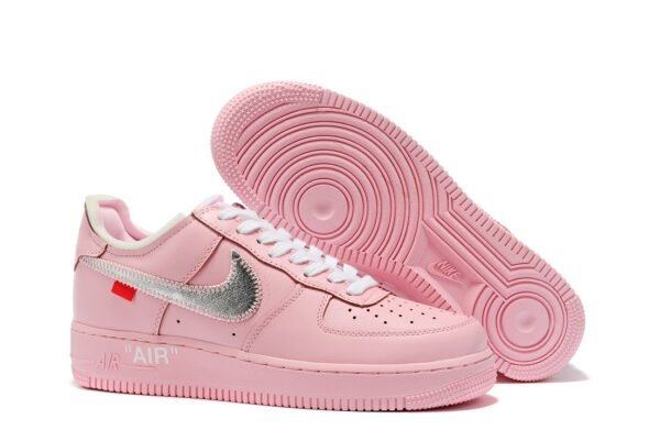 Nike Air Force X Off White 20 Pink - Imagen 2