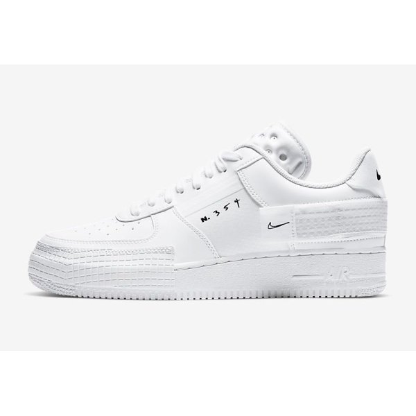 Nike Air Force Low Type Blancas Total