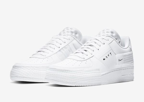Nike Air Force Low Type Blancas Total - Imagen 3