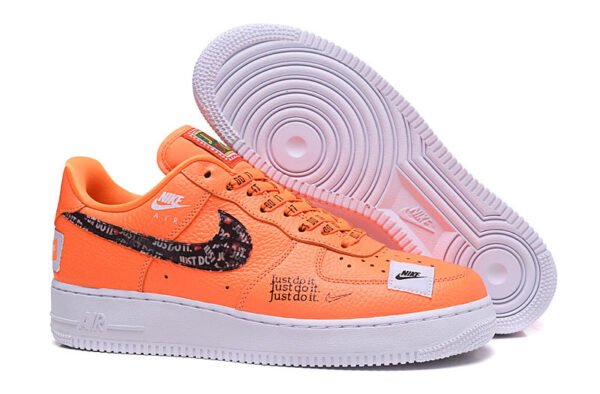Nike Air Force «Just do it» Naranjas - Imagen 3