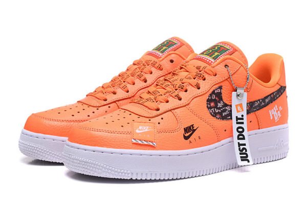 Nike Air Force «Just do it» Naranjas - Imagen 4