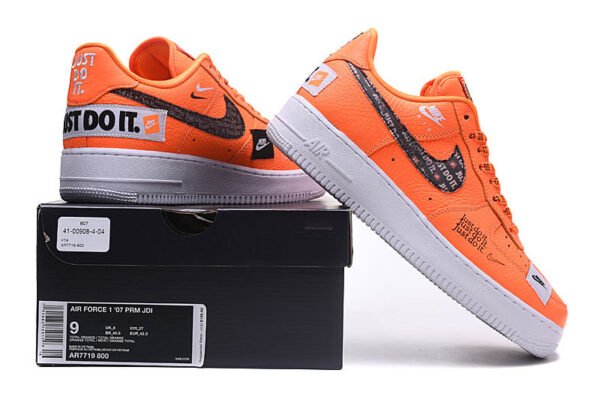 Nike Air Force «Just do it» Naranjas - Imagen 5