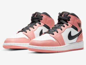 Air Jordan 1 MID GS Pink Quartz