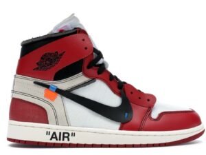 Nike Jordan 1 Off White Retro Red