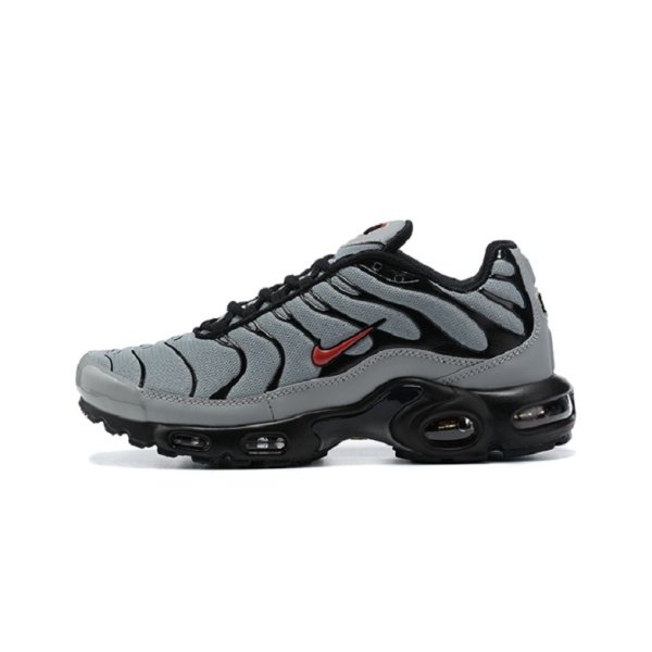 Nike Air Max Plus TN 21 Grey Red Logo
