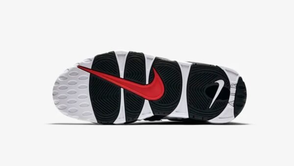 Nike Air More Uptempo White Black Red - Imagen 2