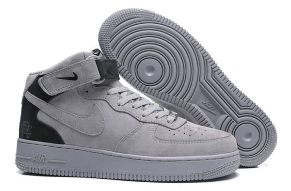 Nike Air Force Altas Grises Mid - Imagen 3