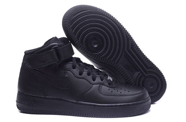 Nike Air Force Altas Negras - Imagen 3