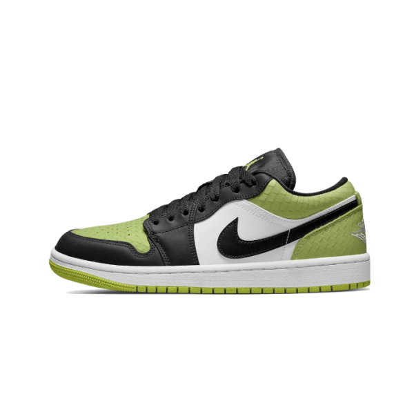 Air Jordan Air Jordan 1 Low Vivid Green Snakeskin