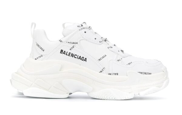 Balenciaga Triple S 490 White Logo - Imagen 2
