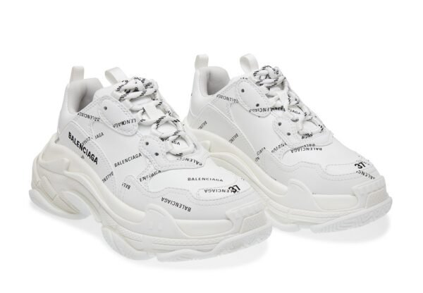 Balenciaga Triple S 490 White Logo - Imagen 3