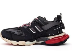 Balenciaga Track Sneakers Black Red