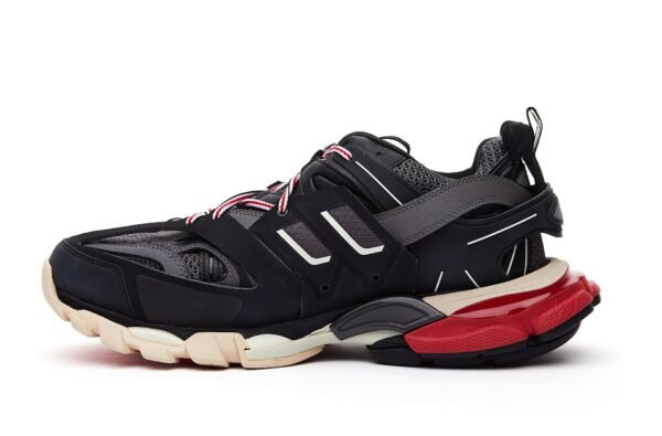 Balenciaga Track Sneakers Black Red - Imagen 2