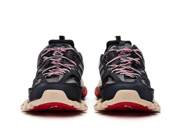 Balenciaga Track Sneakers Black Red - Imagen 3