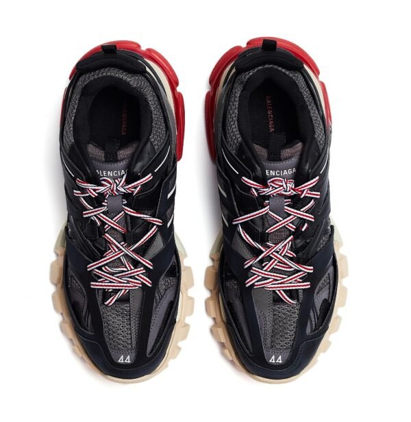 Balenciaga Track Sneakers Black Red - Imagen 4