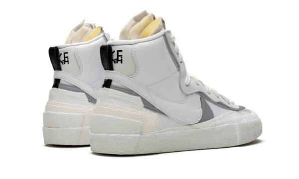 Nike Blazer Mid Sacai White Grey - Imagen 3
