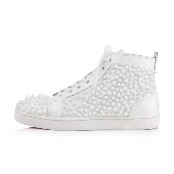 Christian Louboutin High Spikes White