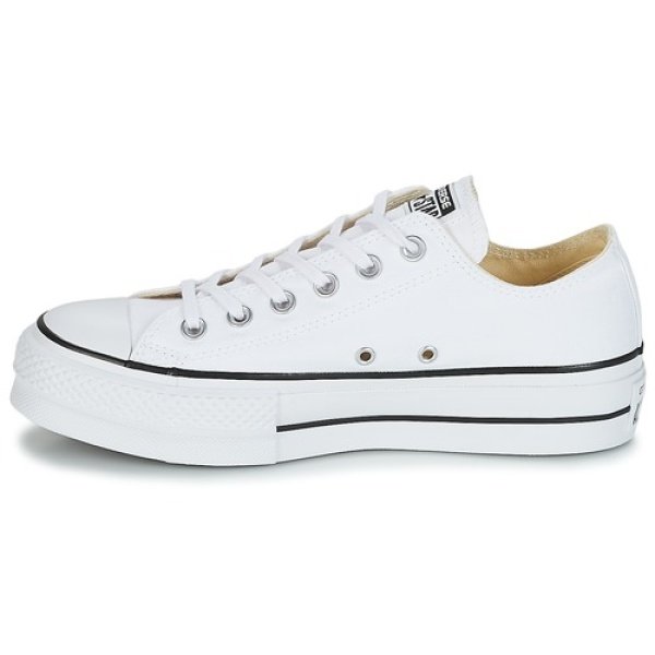 Coverse Chuck Taylor All Star OX Platform Blancas 1