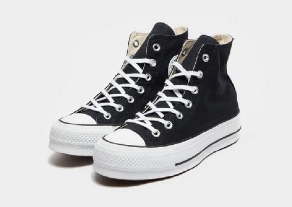 Coverse Chuck Taylor All Star High Platform Black - Imagen 4