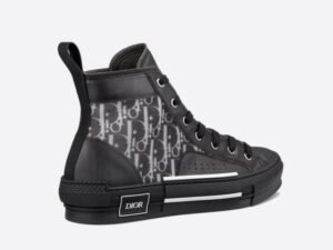 High Dior Oblique B23 Black Leather