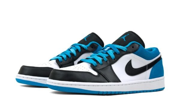 Nike Air Jordan 1 Low White Laser Blue - Imagen 3