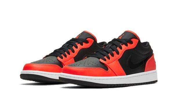 Nike air Jordan 1 Low Orange Black - Imagen 2