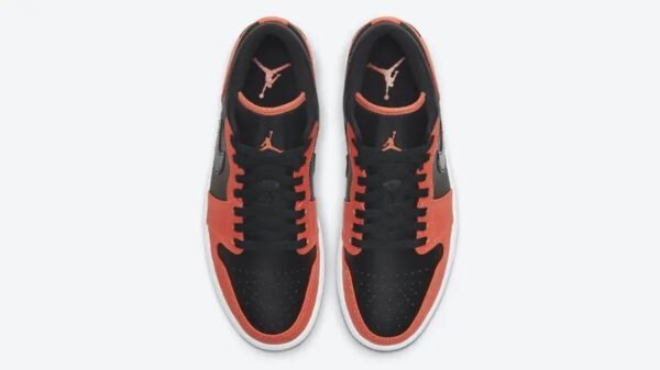 Nike air Jordan 1 Low Orange Black - Imagen 4
