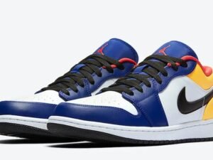 Jordan 1 Low White Navy Yellow