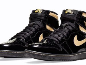 Nike Air Jordan 1 Retro Black Metalic Gold